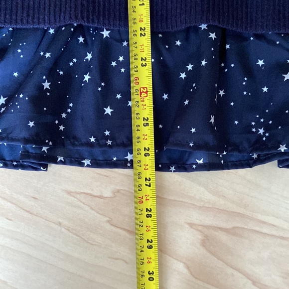 Kate spade ♠️ Night sky mixed media long sleeve sweater in icy Navy - Picture 9 of 14